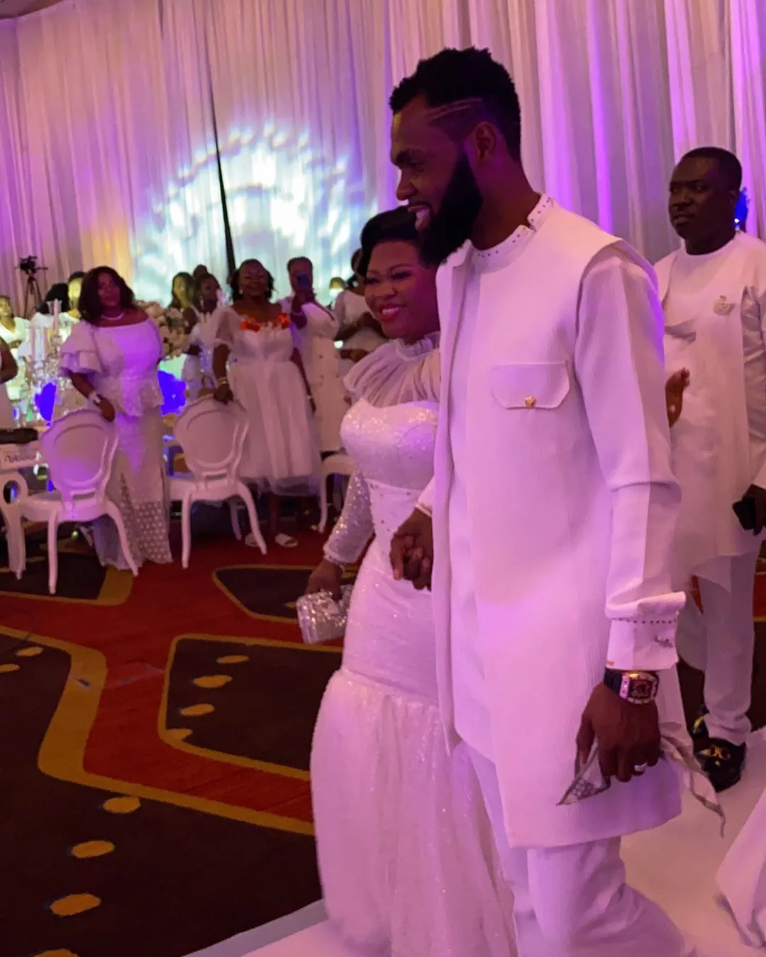 Here’s how your favourite Ghanaian celebrities showed up for Rev Obofour and Bofowa’s baby christening dinner