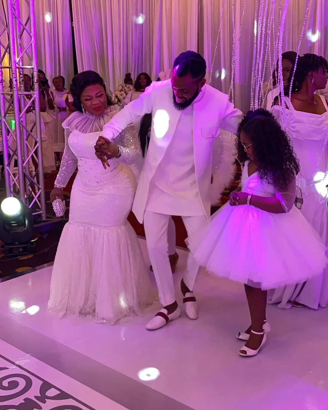 Here’s how your favourite Ghanaian celebrities showed up for Rev Obofour and Bofowa’s baby christening dinner