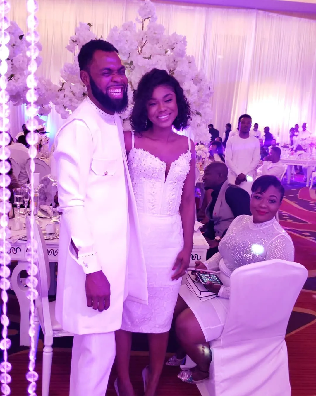 Here’s how your favourite Ghanaian celebrities showed up for Rev Obofour and Bofowa’s baby christening dinner