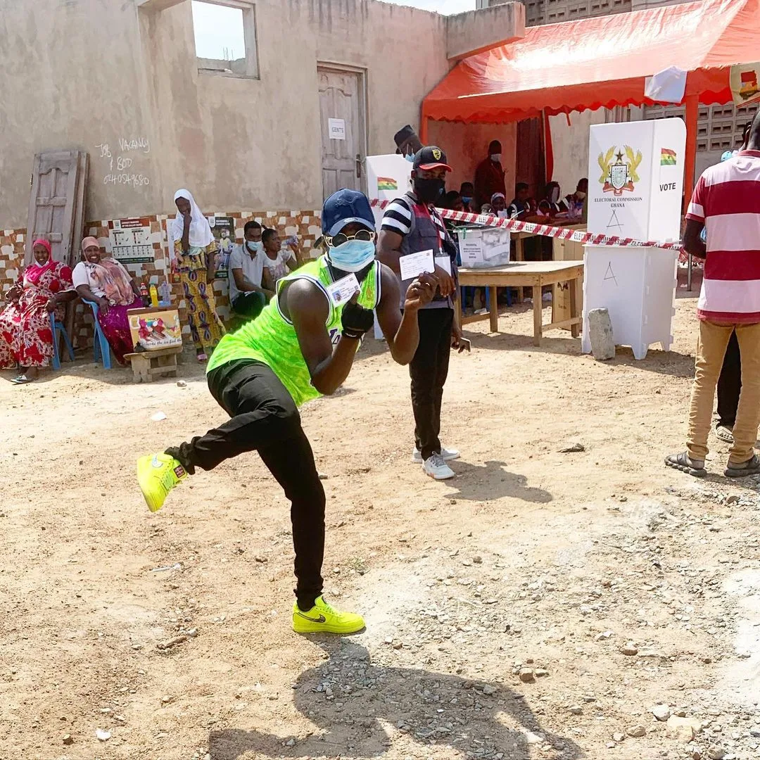 Naa Ashorkor, Stonebwoy, Serwaa & other Ghanaian celebrities who cast their vote in the 2020 general elections.