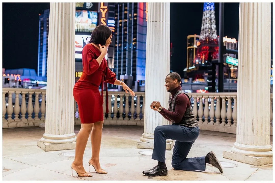 #SheSaidYes: Kimya & Nate’s photoshoot was actually their proposal shoot!
