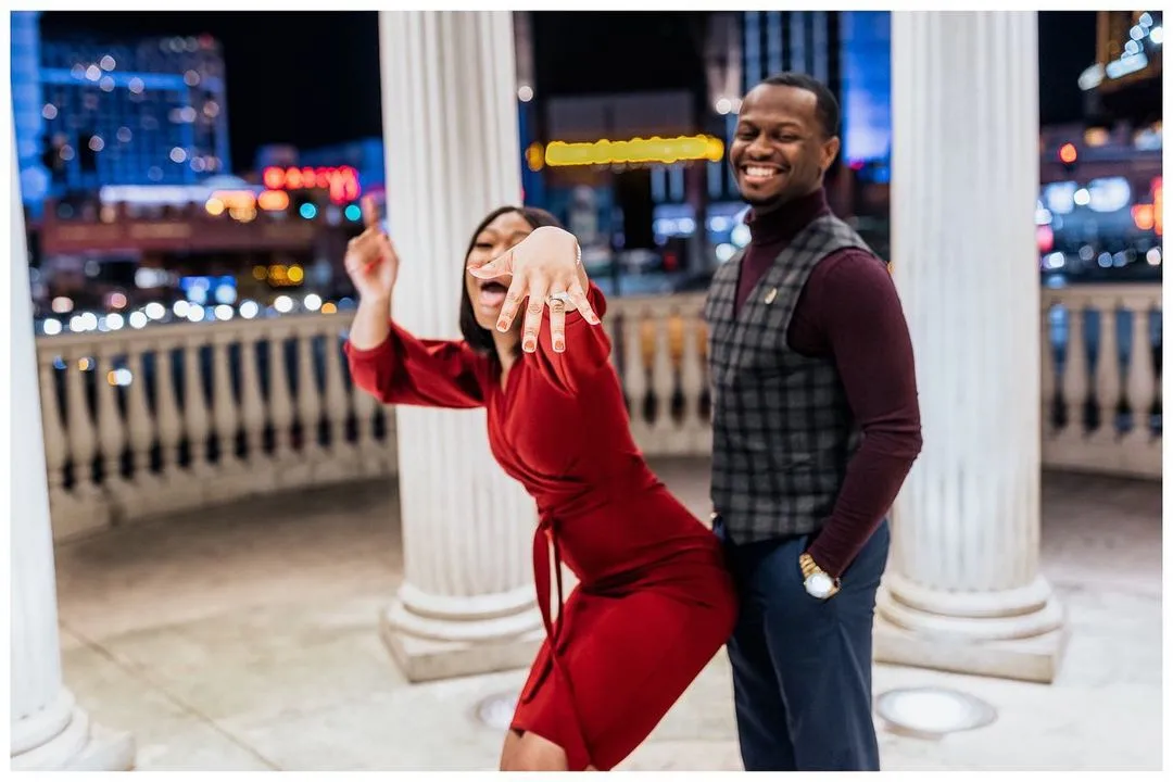 #SheSaidYes: Kimya & Nate’s photoshoot was actually their proposal shoot!