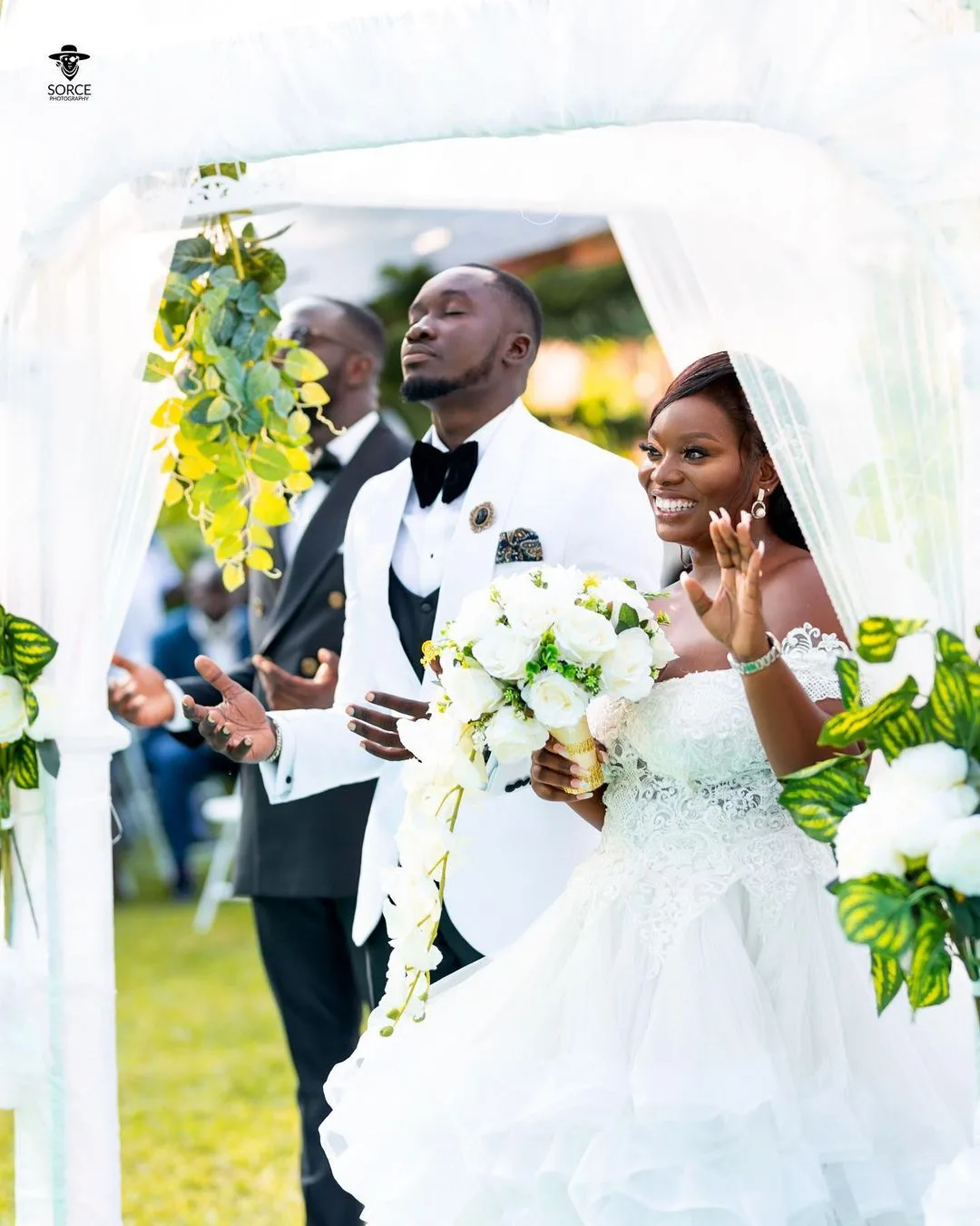 #TheAntwis: Sammie and Nana Ama’s destination wedding in Aburi is the beginning of forever