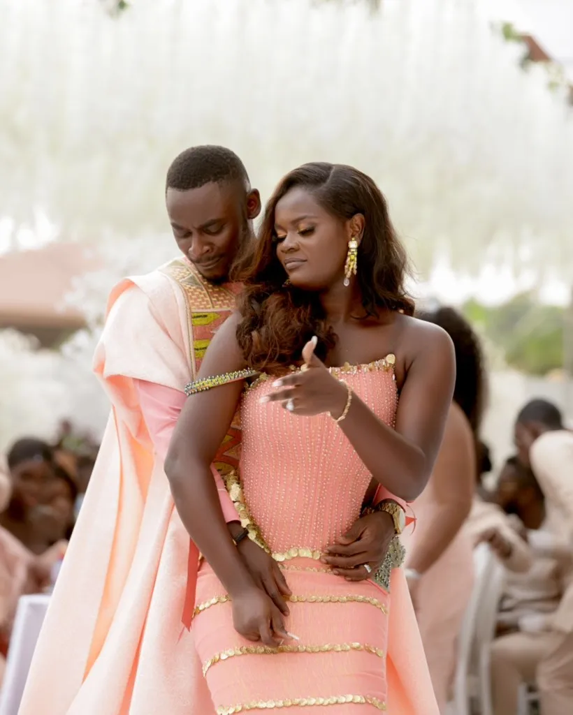#MELORIE2021: Inside Equa Boakye and Kwesi’s culturally-rich kente wedding