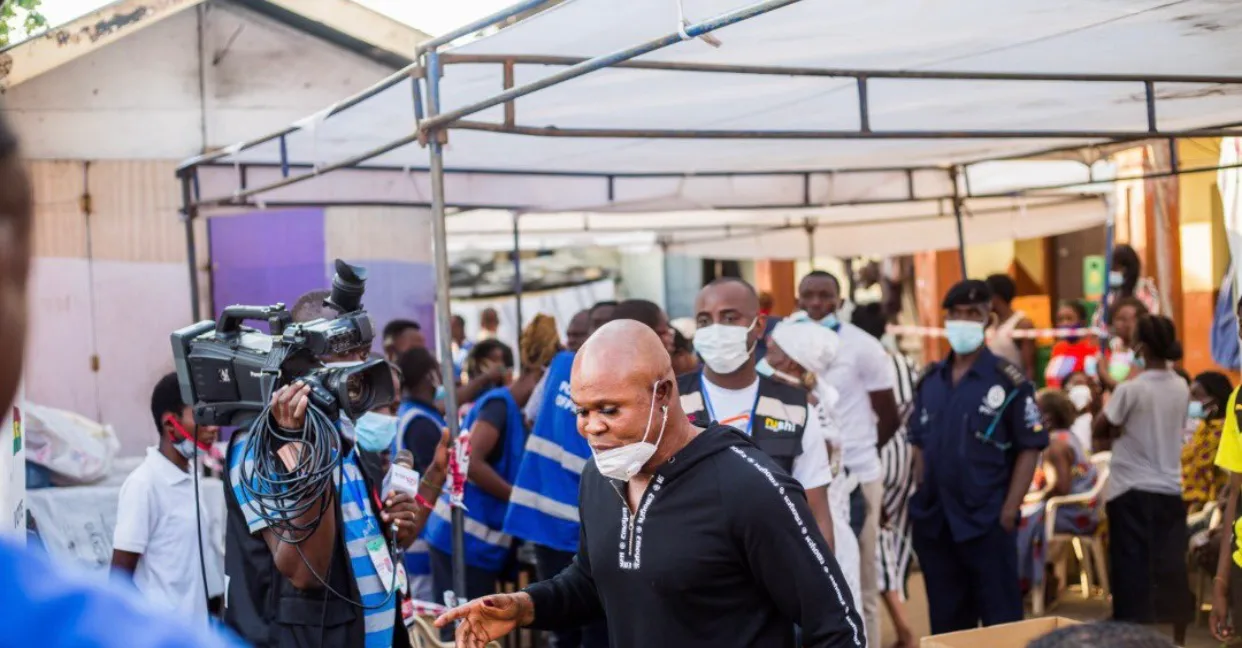 Naa Ashorkor, Stonebwoy, Serwaa & other Ghanaian celebrities who cast their vote in the 2020 general elections.