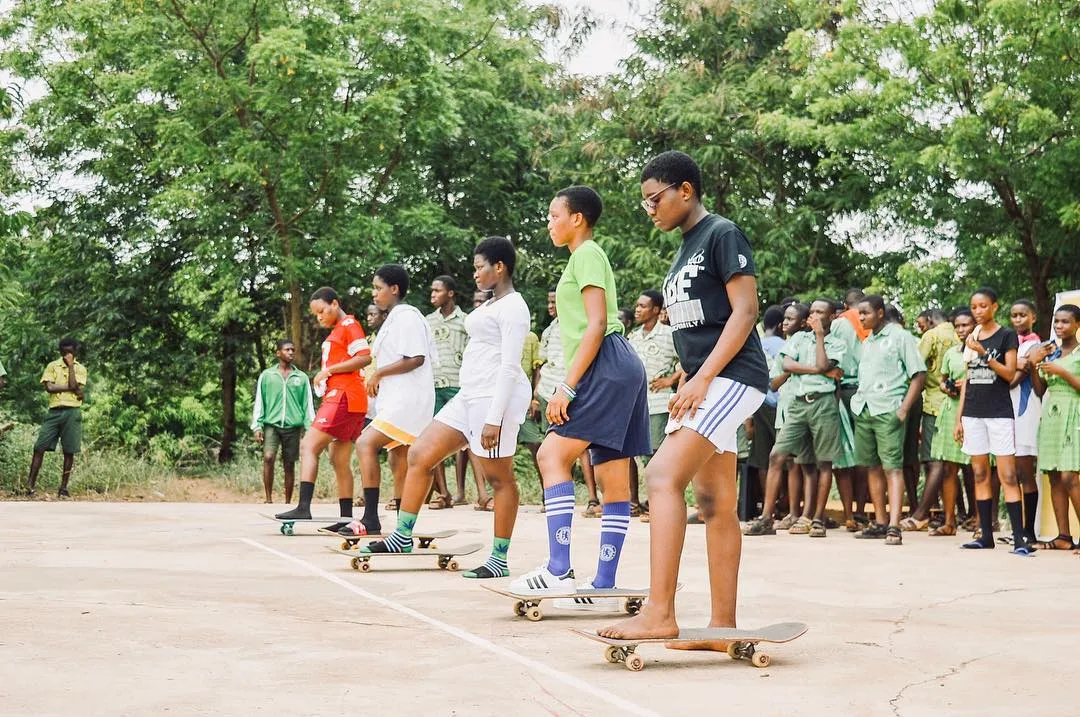 This surf and skating organization is teaching girls from Ghana how to skate like a pro