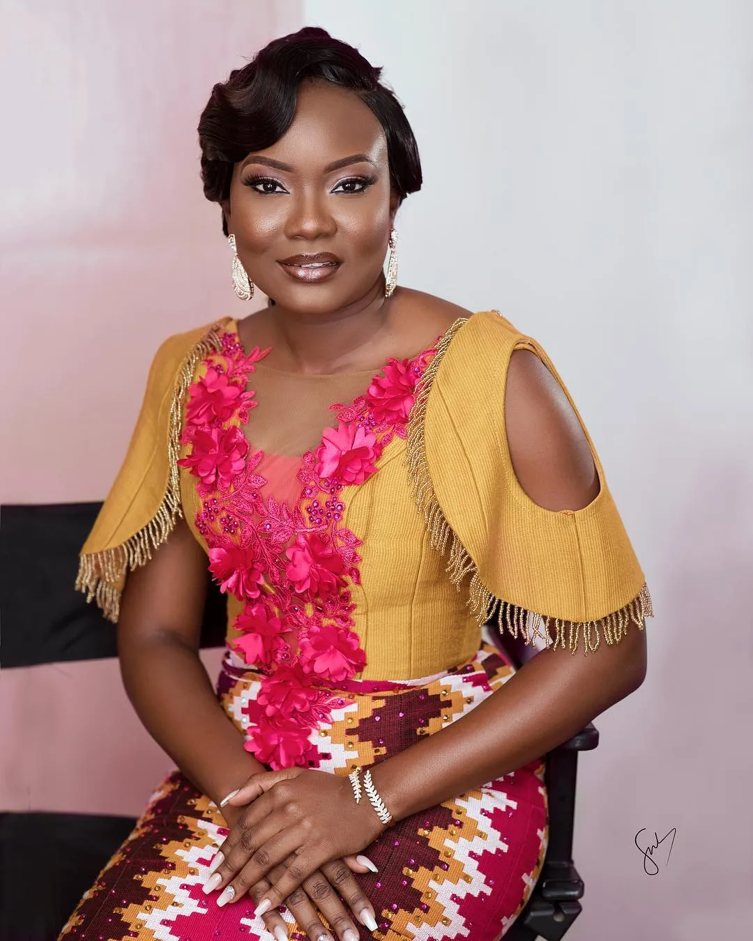 Philip & Mensima’s wedding was a star-studded one