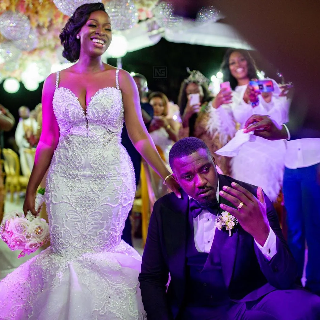 John Dumelo and Gifty are happily celebrating their 1st Anniversary with these nostalgic videos