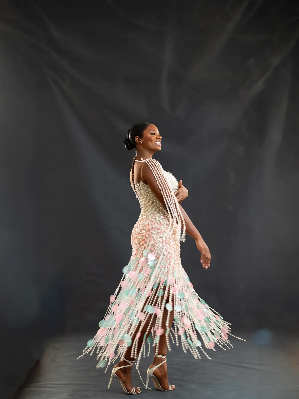10/10: Every Look Ghanaian Stylist VTabi and King Cold Wore for Their Classy #VEEVALACOLD Wedding