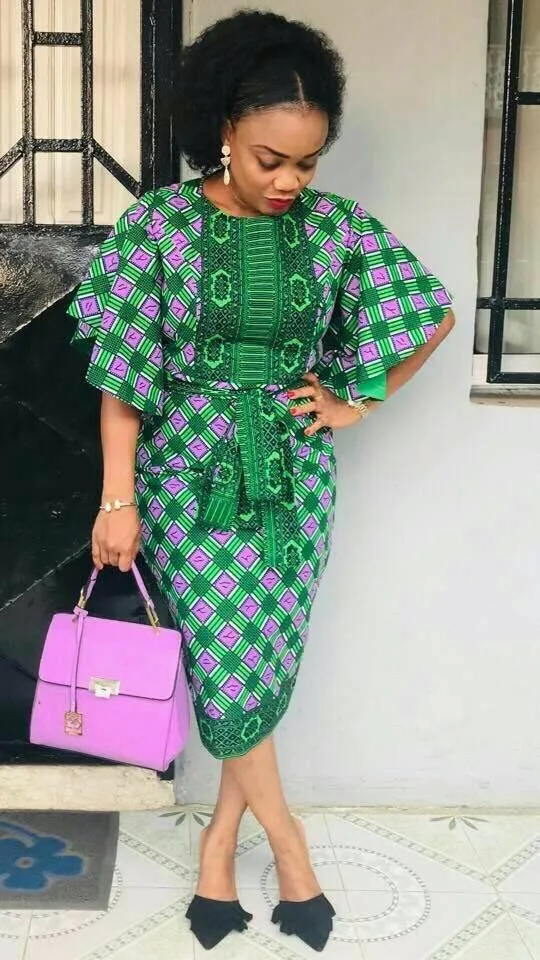 15 insanely stylish African print dresses to wear to church