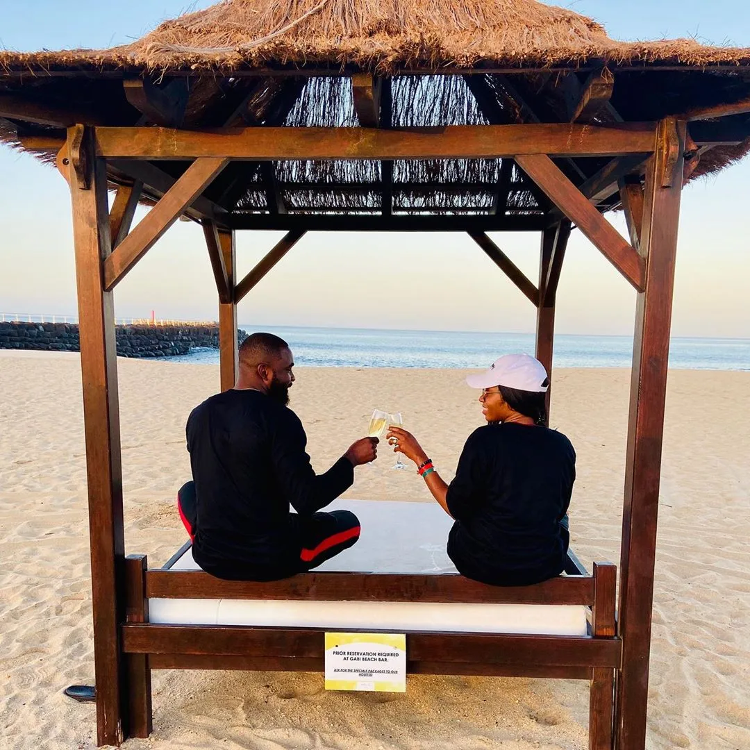 #BBNaija's Gedoni proposal to his sweetheart Khafi is the best Christmas gift anyone could ask for