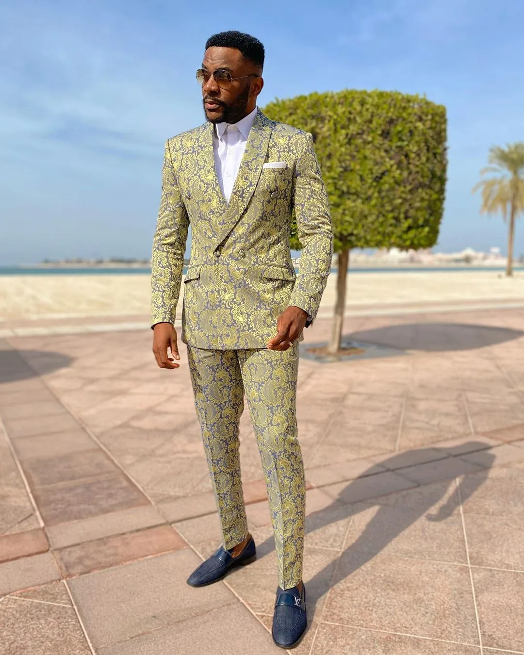 #Adekani2020: Here are the realtime photos and videos from Davido's big brother, Adewale and Kani's Dubai wedding