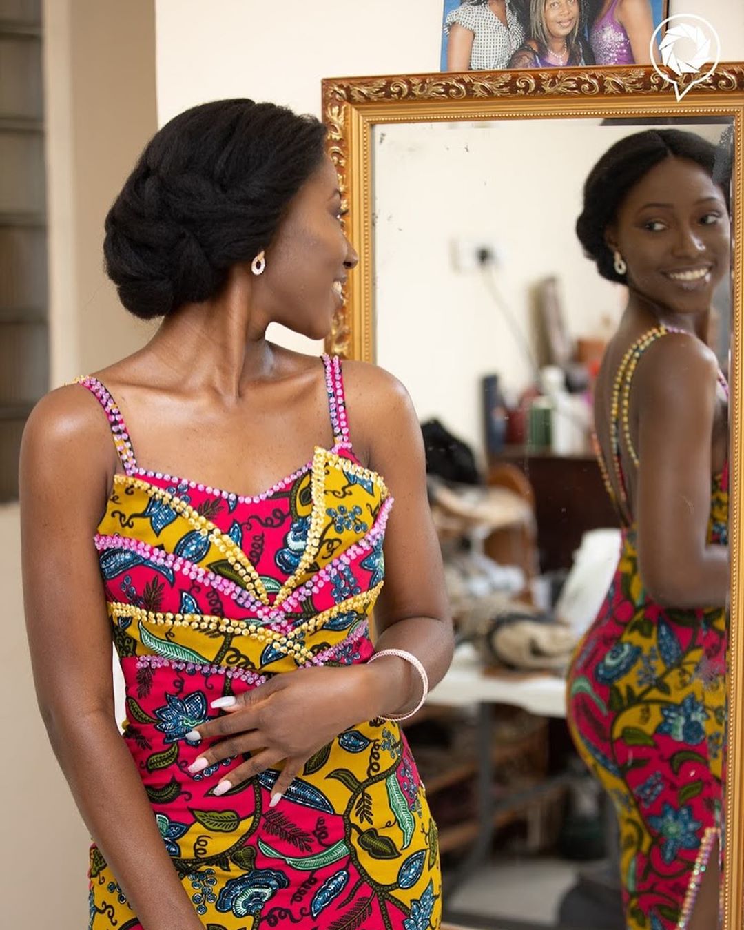 This has to be the cutest father and daughter moment we've seen yet!! Samuel and Ewuraefua's traditional wedding