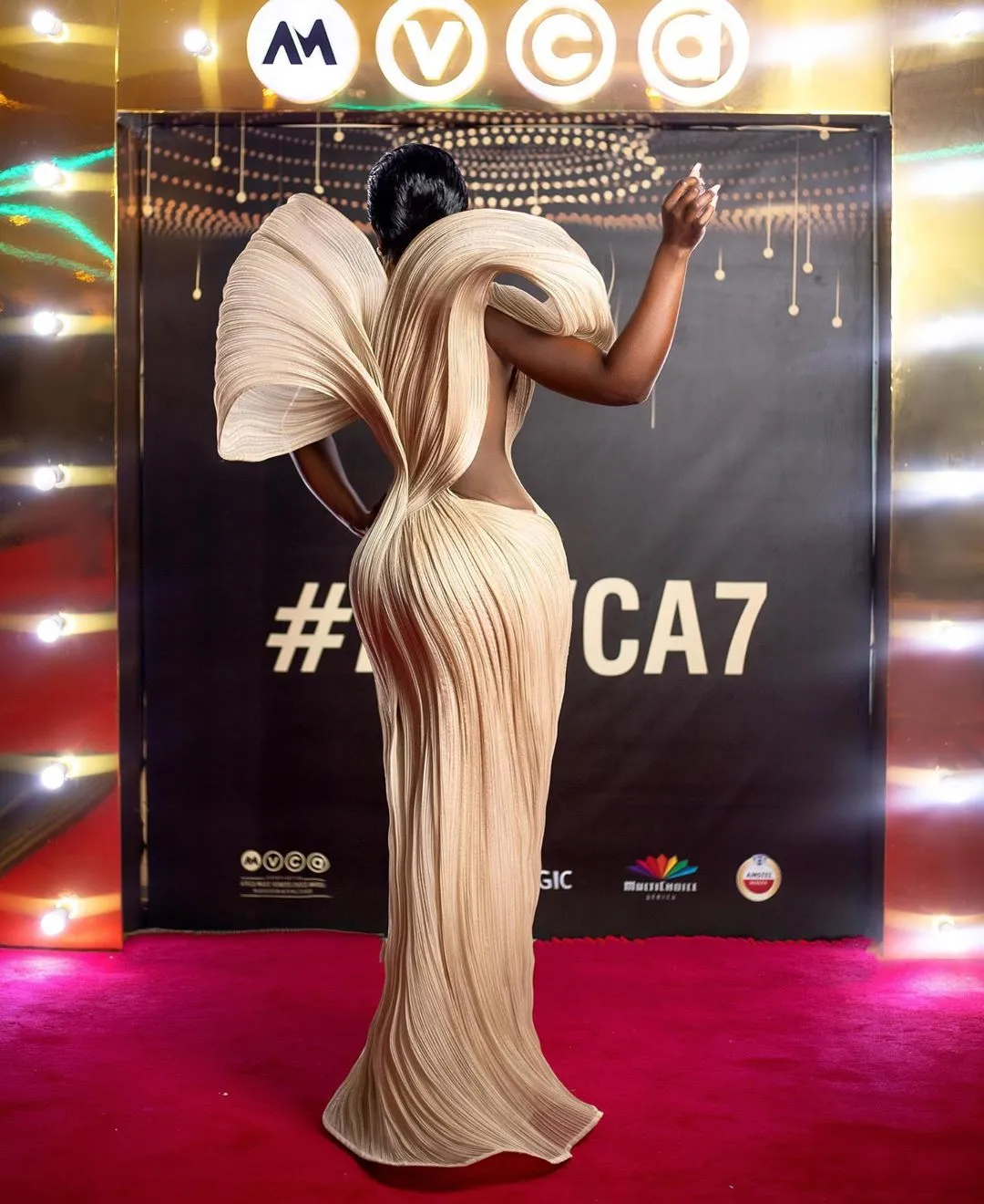 Style critics are calling Nana Akua Addo the best-dressed celebrity at the #AMVCA7 and we strongly agree
