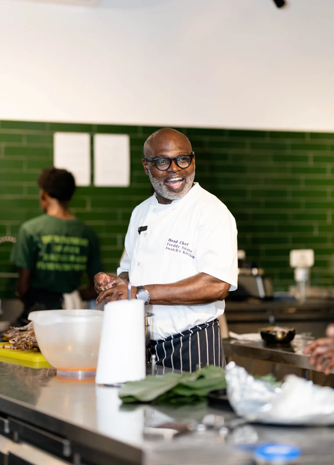 Chef Freddy and the Kitchen by Ghana Food Movement tell a Ghana–Congo story through food, and it works