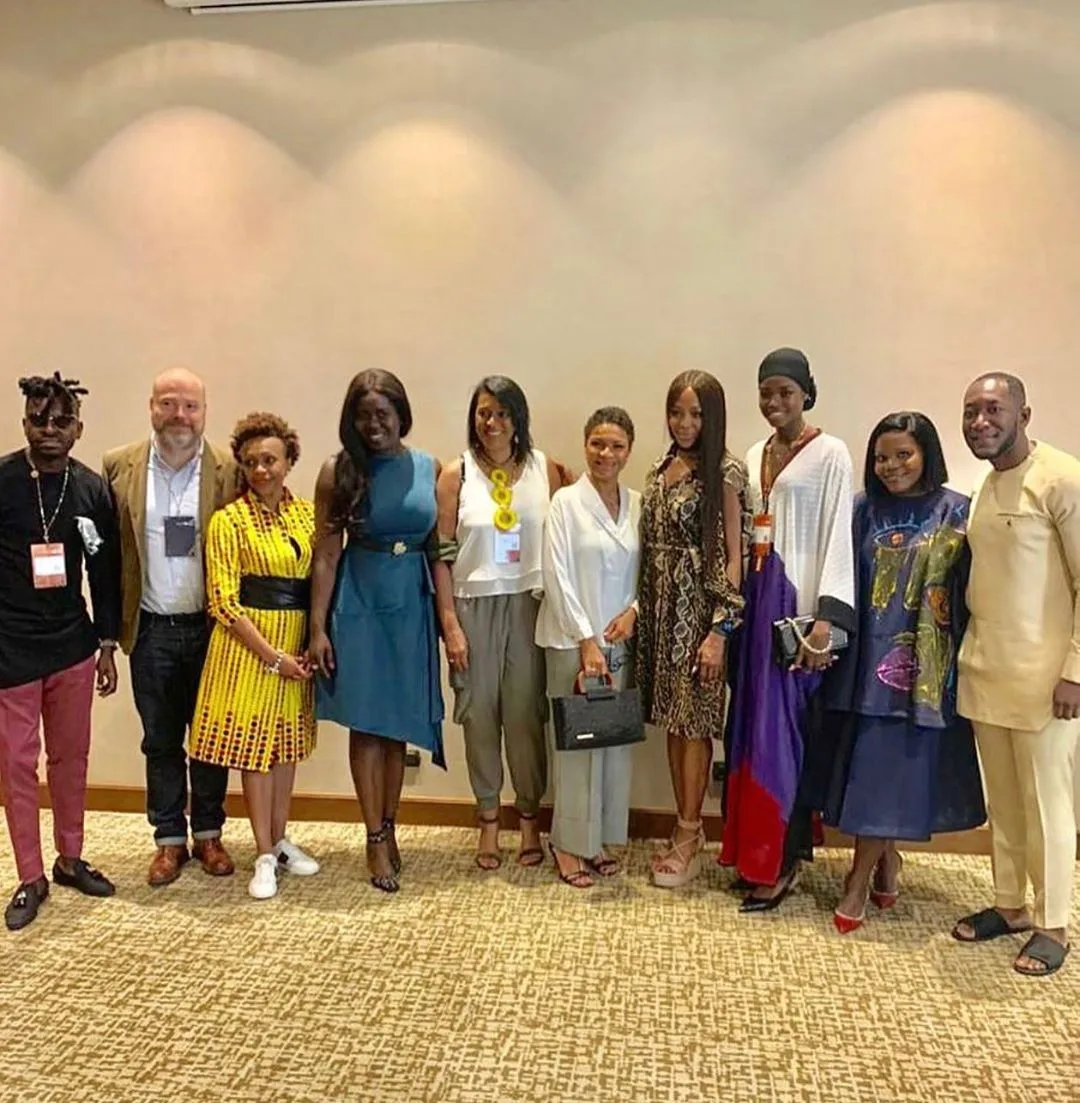 Naomi Campbell and Victoria Secret Angel, Maria Borges stormed Accra for #ALN10
