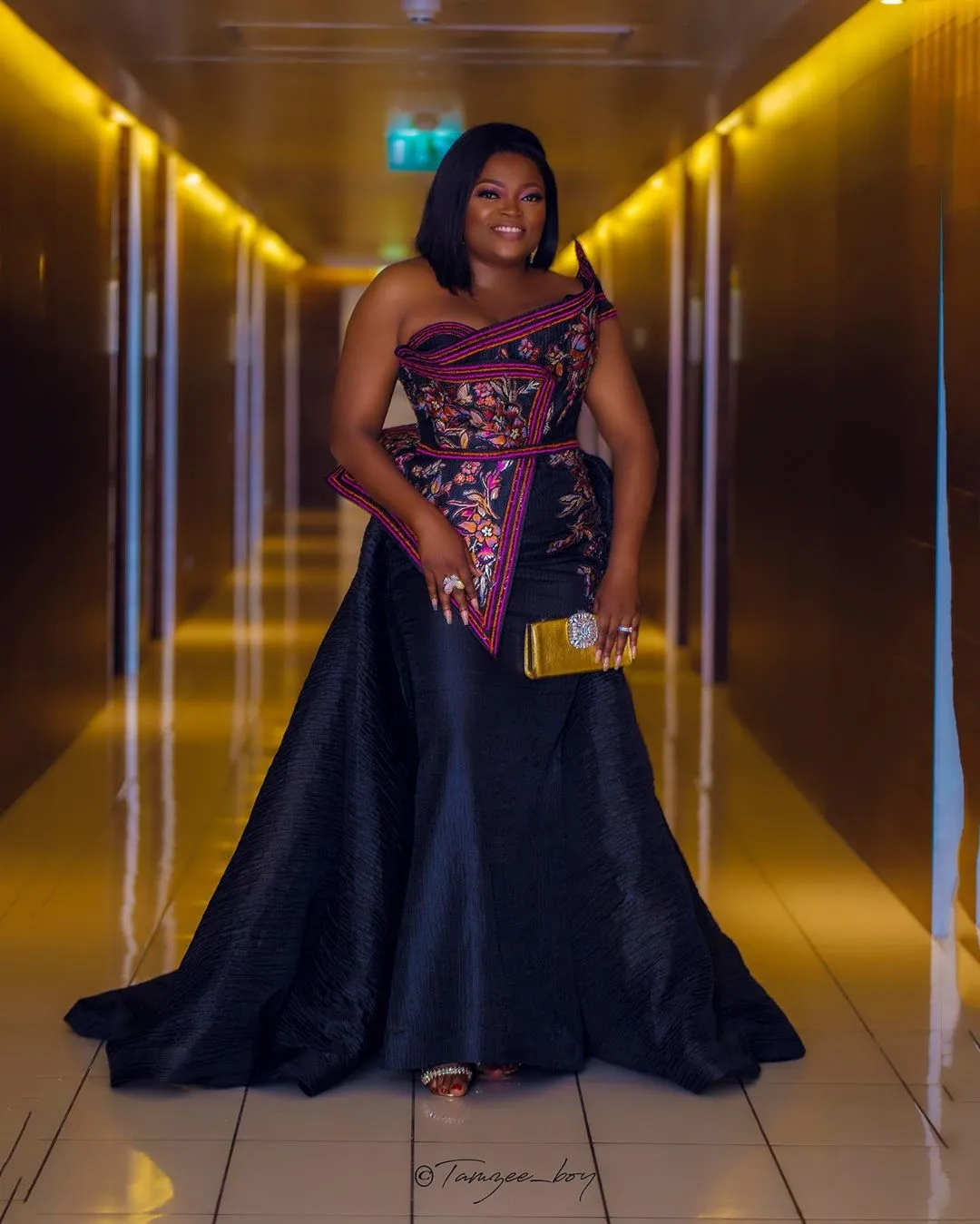 Who Rocked it Better: Funke Akindele and Omoyeni were both spotted in the same dress at #AMVCA7
