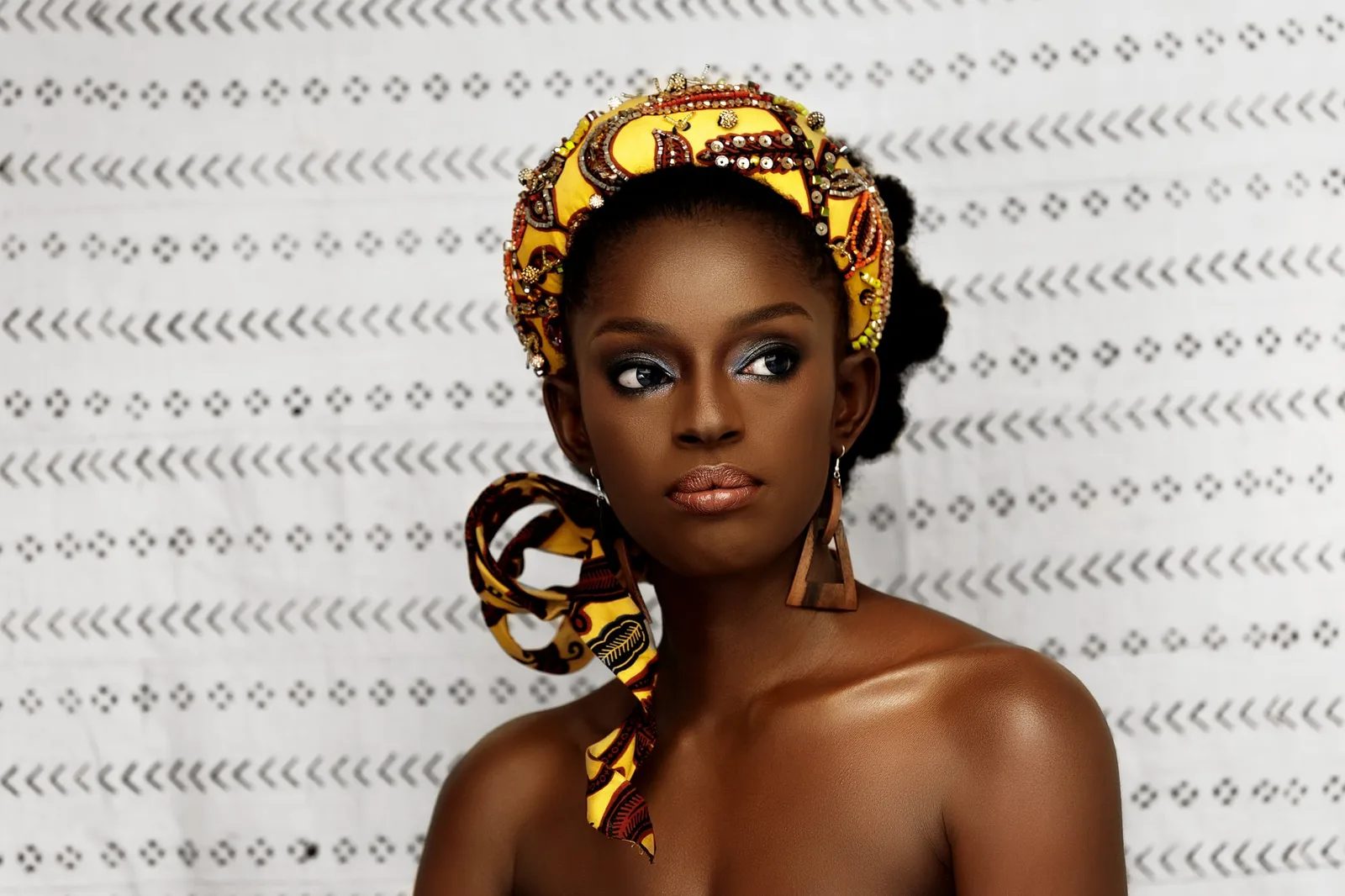 The Gold Coast Queen by Velma’s Accessories is an ode to the iconic women who fought for African liberation