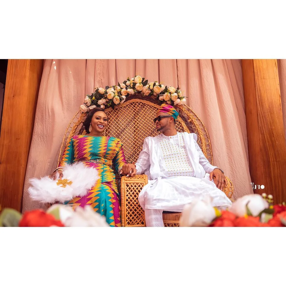When Adwoa Safo said ‘I Do’ Photos +Videos from the beautiful traditional ceremony