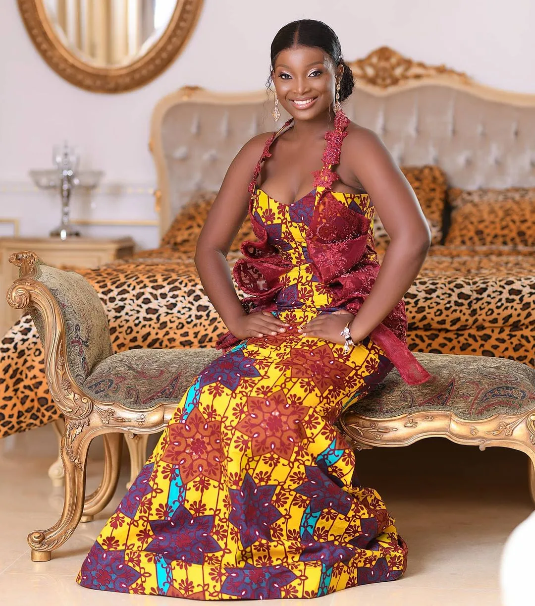 Let these Miss Malaika delegates inspire your next gown with these glamorous African print gown