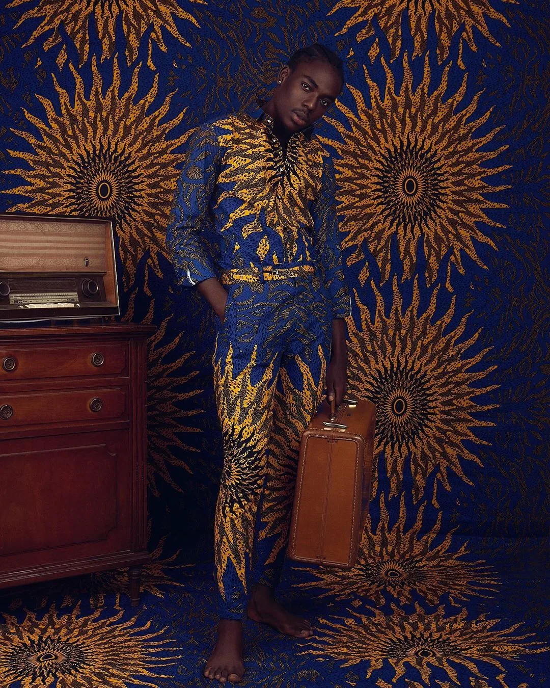 BLACKNIFICENT: Lharley and Twitch are giving us dope African print ideas with this editorial