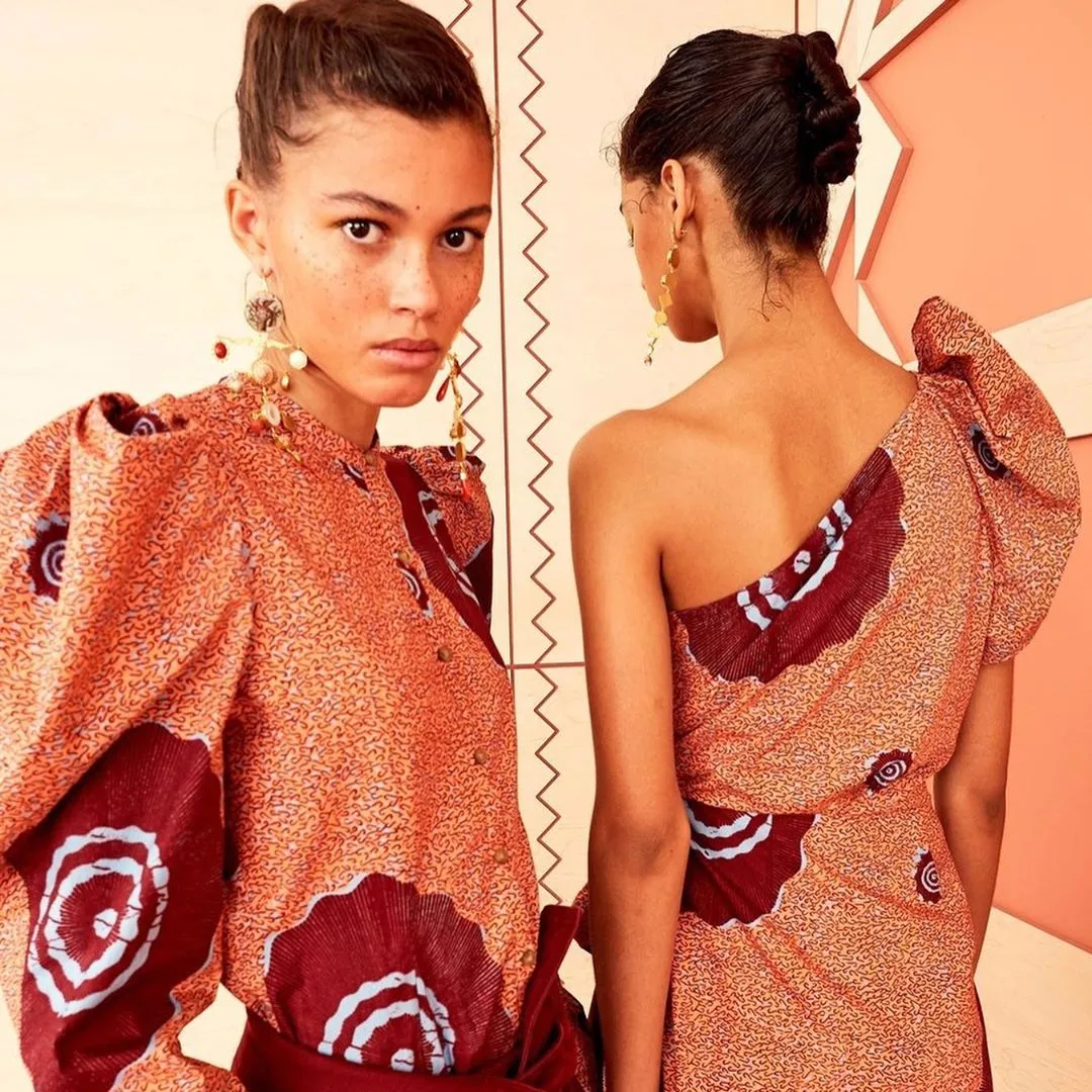 We think these African print outfits will look very good on you