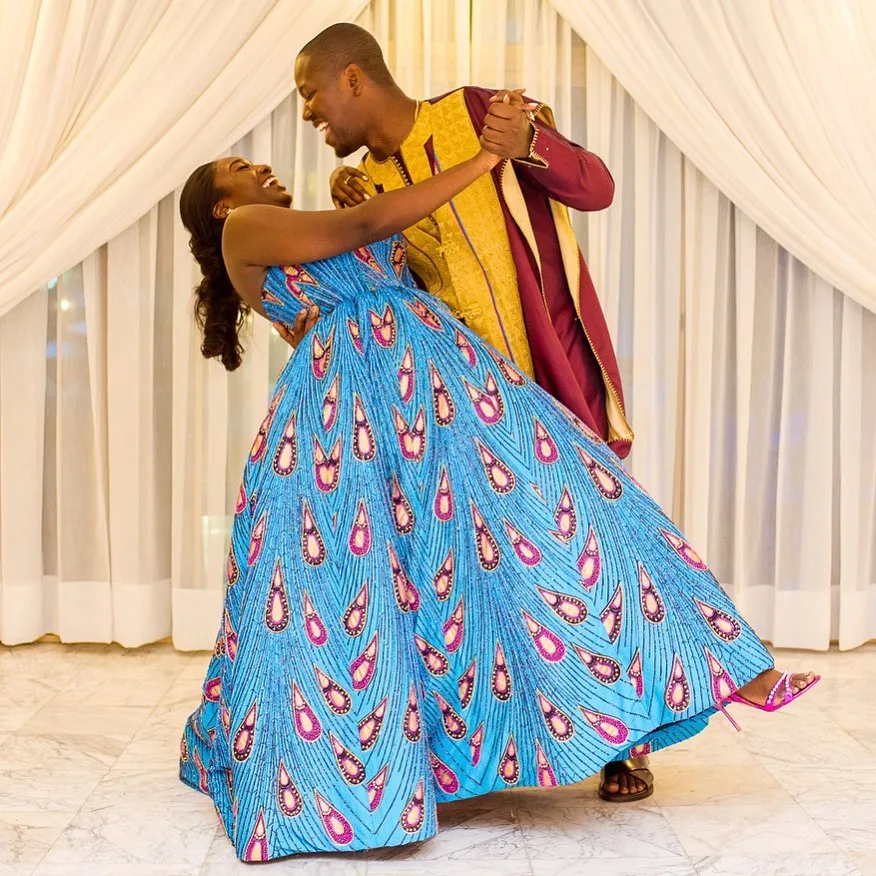 Brian and Aku Akuffo sealed their royal love at the Christianborg Castle and left us lovestruck