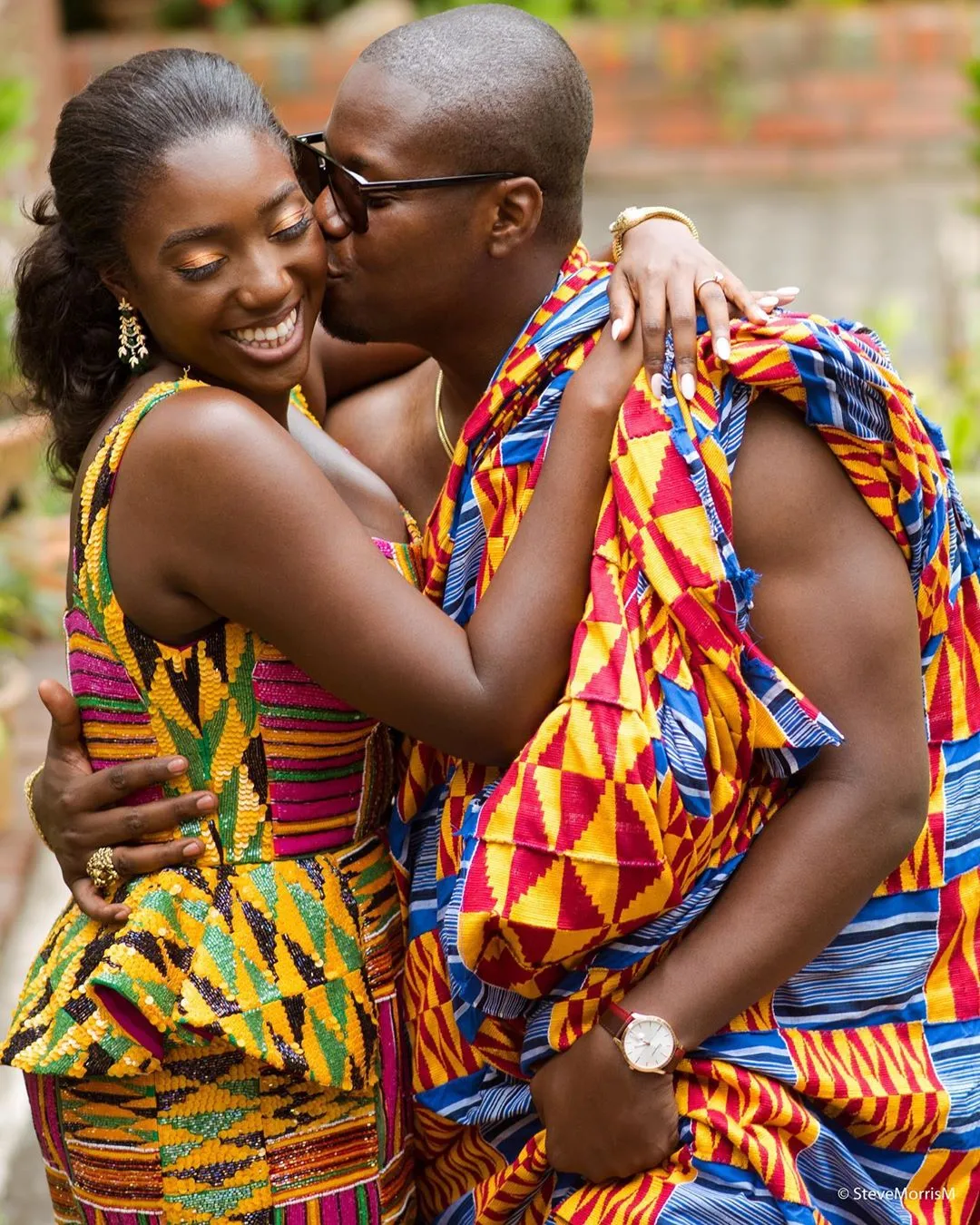 Brian and Aku Akuffo sealed their royal love at the Christianborg Castle and left us lovestruck