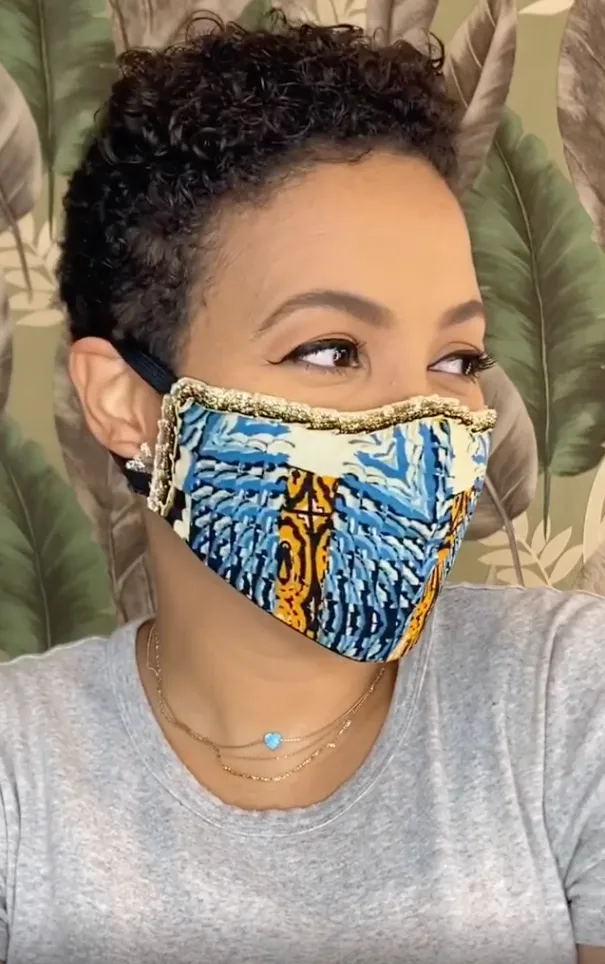 Beauty Guru, Sandra Alexandrina Don-Arthur reveals her cool new look in her latest beauty and facemask DIY