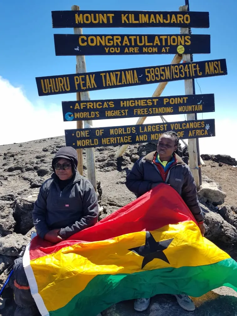 Awo Aid Amenyah: The Ghanaian woman who climbed Kilimanjaro for the safety of African children