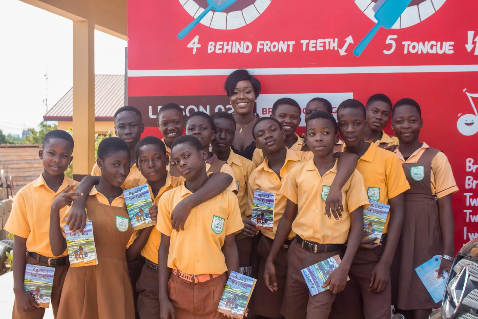 Ghanaian author, Portia Arthur is encouraging young people to read through her 100 books project