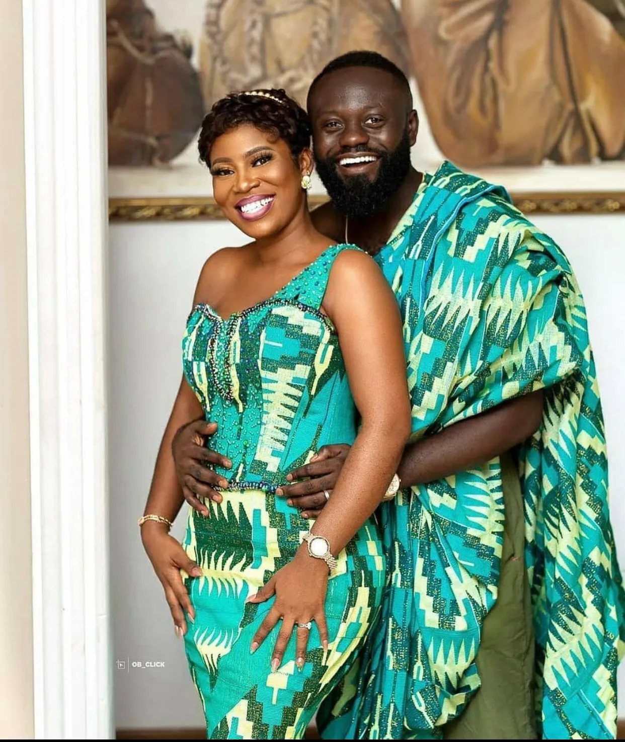 These matching traditional Kente outfits will inspire you to get married in 2021