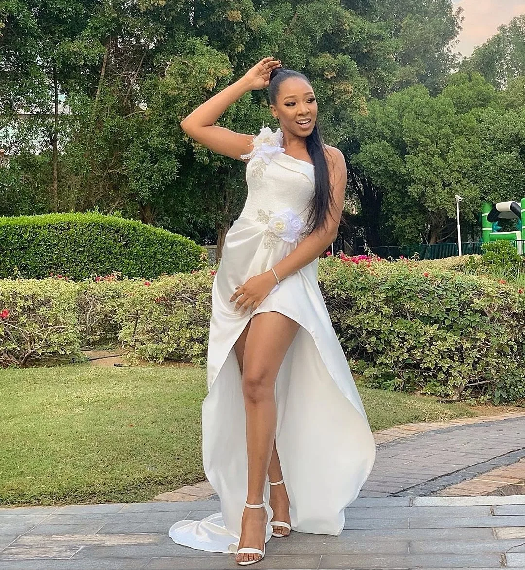 #BamTeddy19: Bambam and Teddy-A’s wedding in Dubai had guests rocking all-white outfits