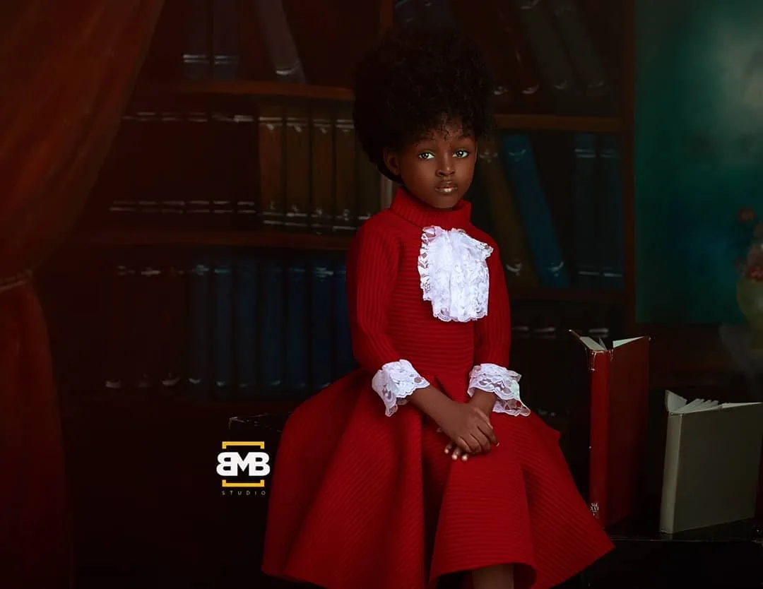 5-year-old Jare is most beautiful girl in the world
