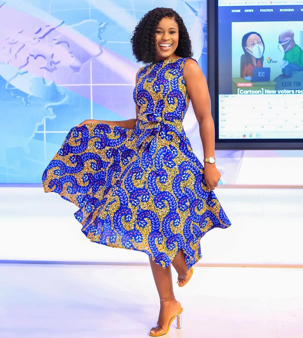 We have all the photos to prove that blue looks really good on birthday girl, Berla Mundi