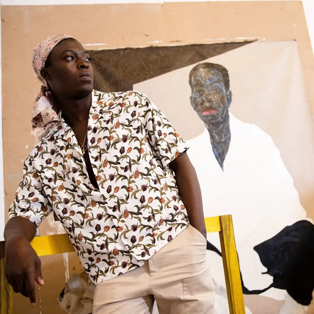 The young Ghanaian artist who collaborated with Dior for their SS20/21 collection