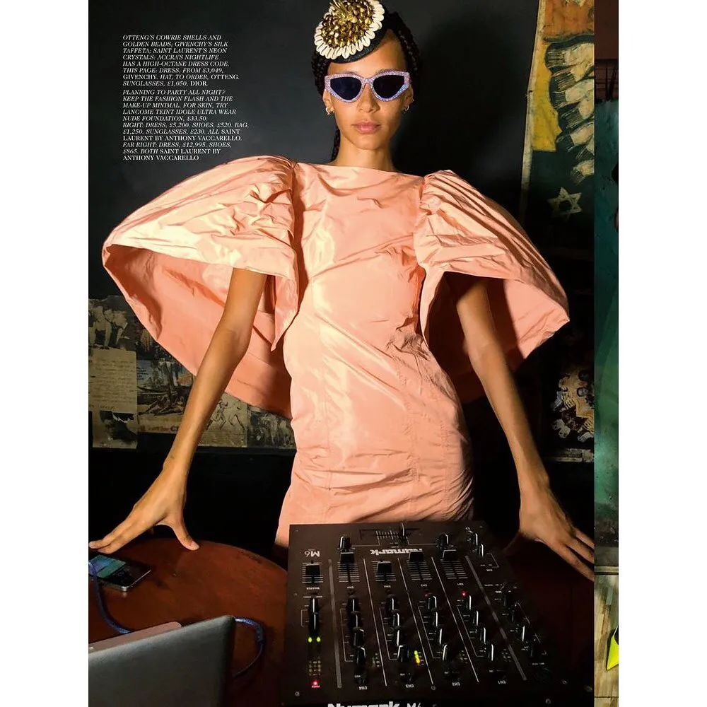 The city of Accra and its designers are being celebrated in British Vogue’s October Issue