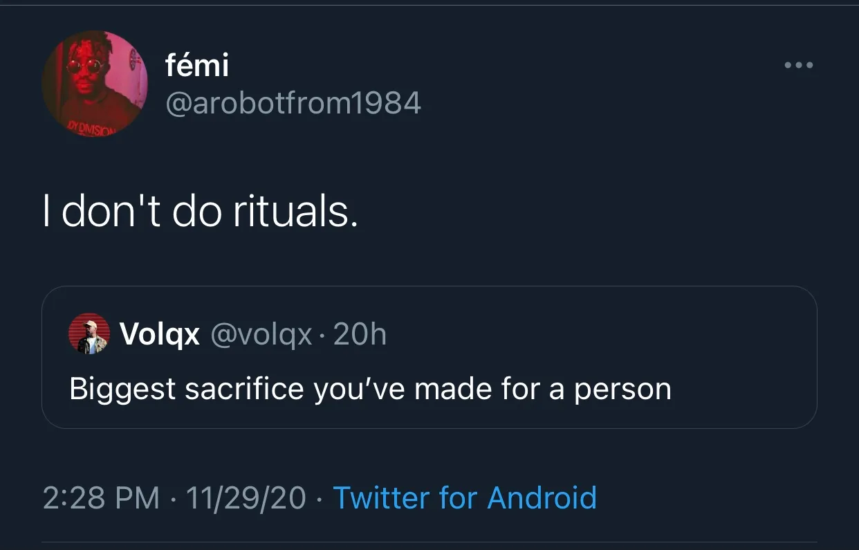 Have you ever sacrificed for love? Twitter users share their heartbreaking experiences.
