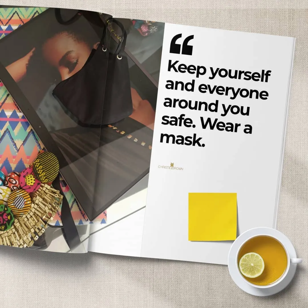 27 Stylish face masks by African designers that’ll look super cool on you