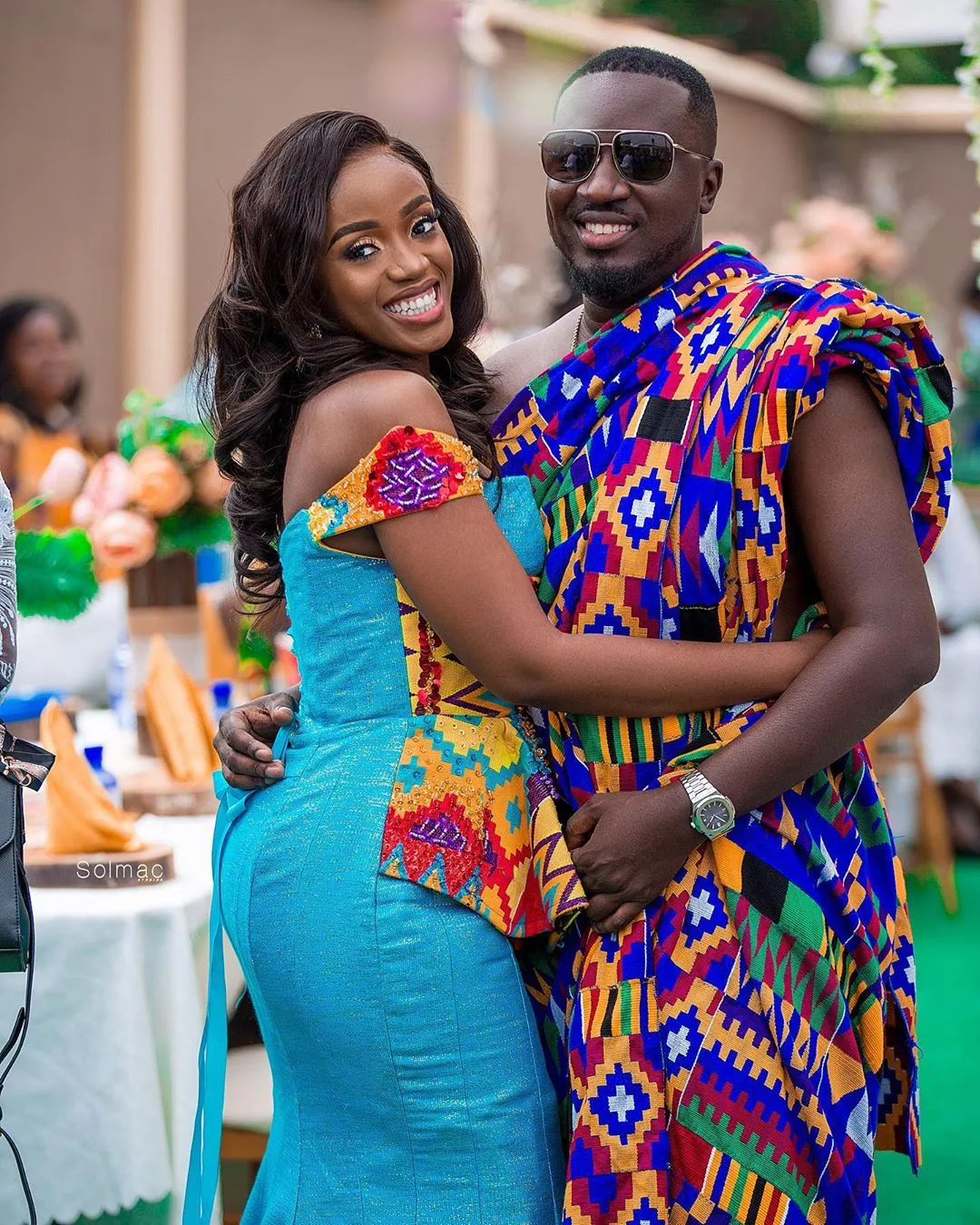 #TheBineys2020: Miss Malaika's Delsey becomes Mrs Biney in a beautiful traditional wedding