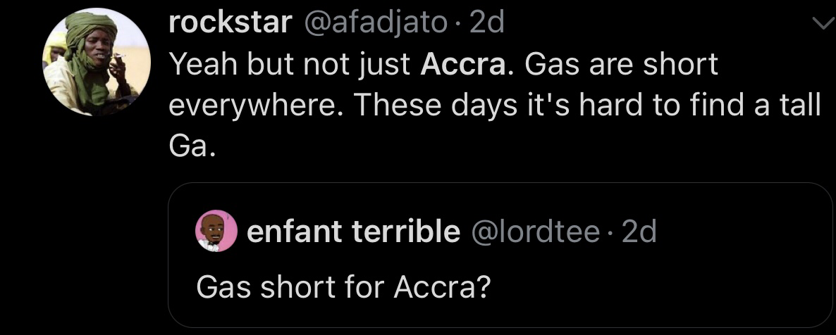 15 Tweets only people who live in Accra can relate to