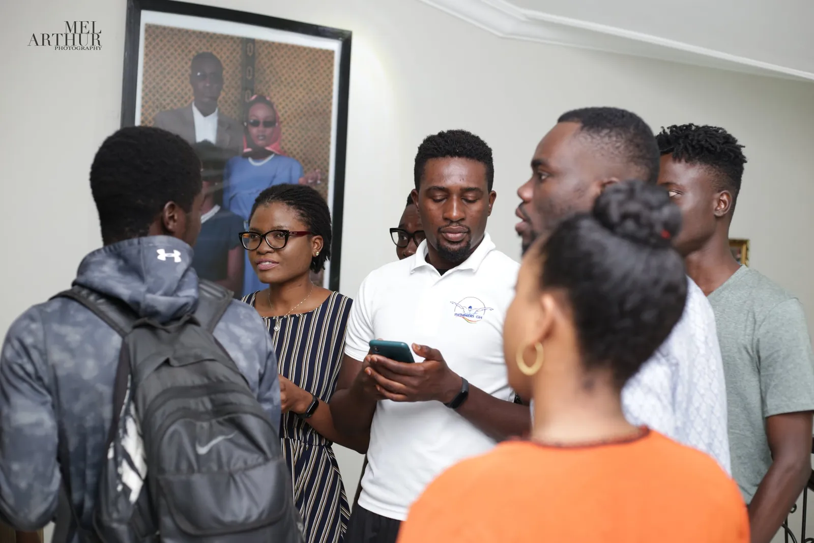 This is what contemporary photographer, Mel Arthur’s debut exhibition ‘Nyɛ Kɛ Wɔ’ looked like