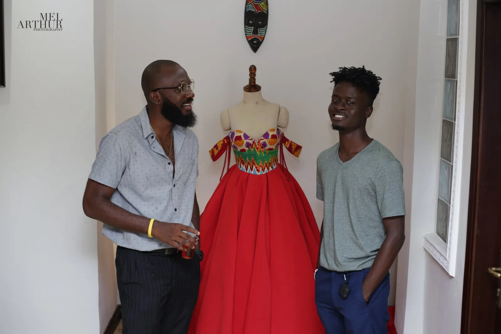 This is what contemporary photographer, Mel Arthur’s debut exhibition ‘Nyɛ Kɛ Wɔ’ looked like