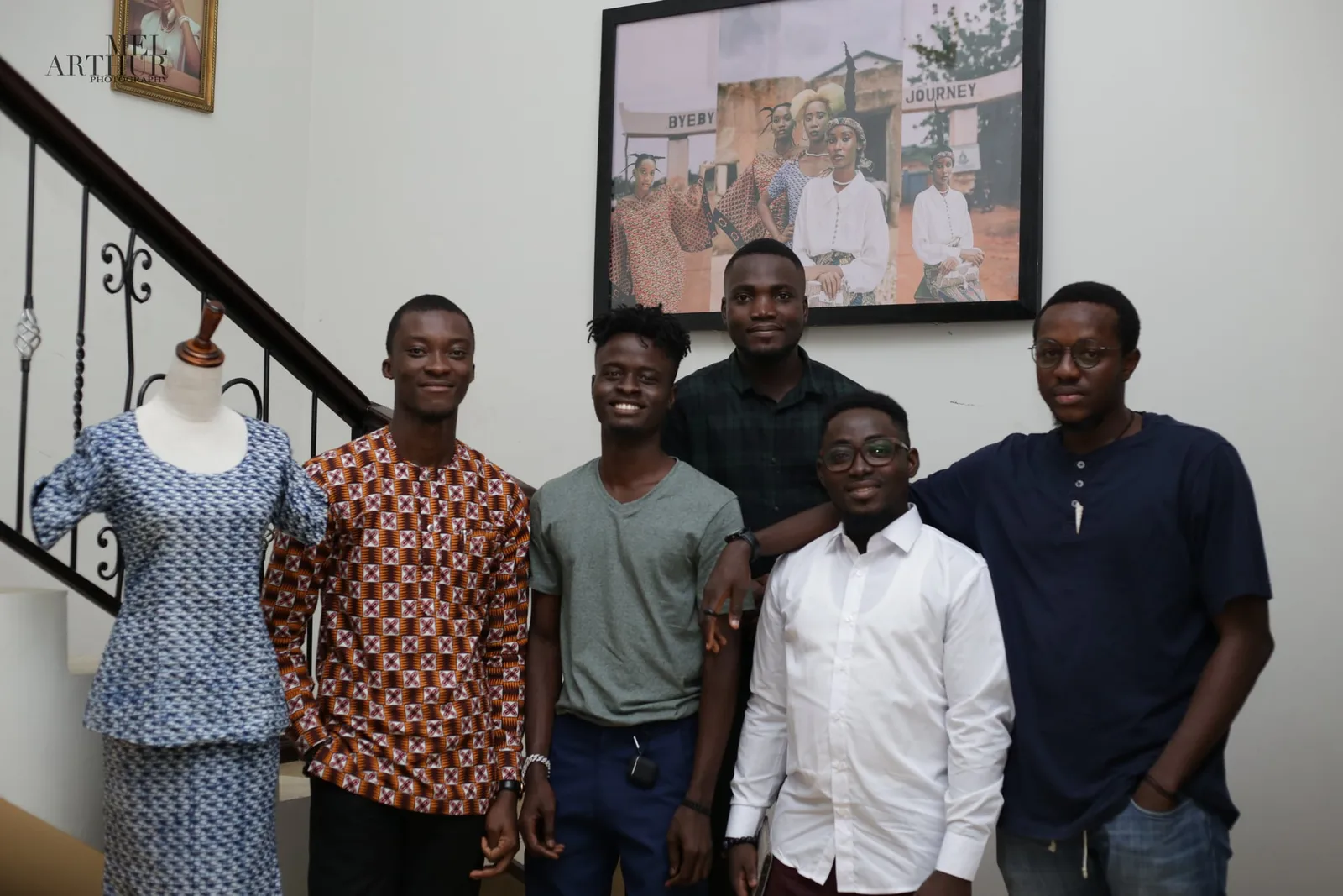 This is what contemporary photographer, Mel Arthur’s debut exhibition ‘Nyɛ Kɛ Wɔ’ looked like