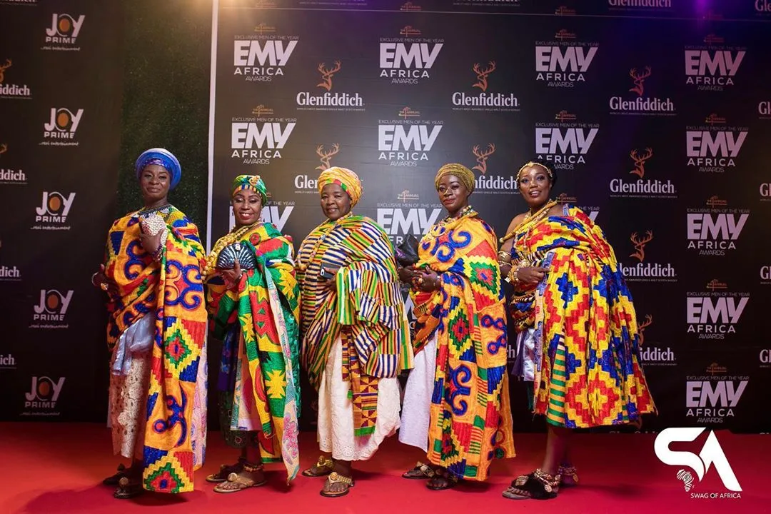 Martha Ankomah, KOD, Dentaa spotted at the 2019 EMY Awards