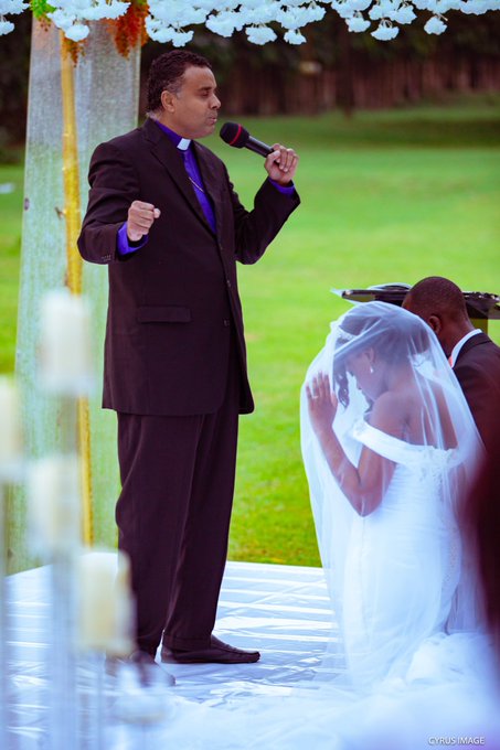 How it started vrs how it’s going: Bishop Dag officiates at Pastor’s wedding and does same for Pastor’s daughter 27 years later.