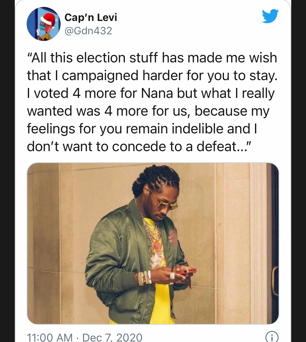 You stand a chance of winning your ex back with these Twitter Election Vibes. Check them out!!