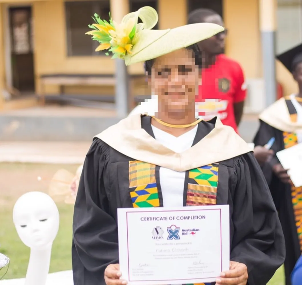 Accessories designer, Velma Owusu-Bempah and the Fair Justice Initiative are teaching prison inmates how to make hats