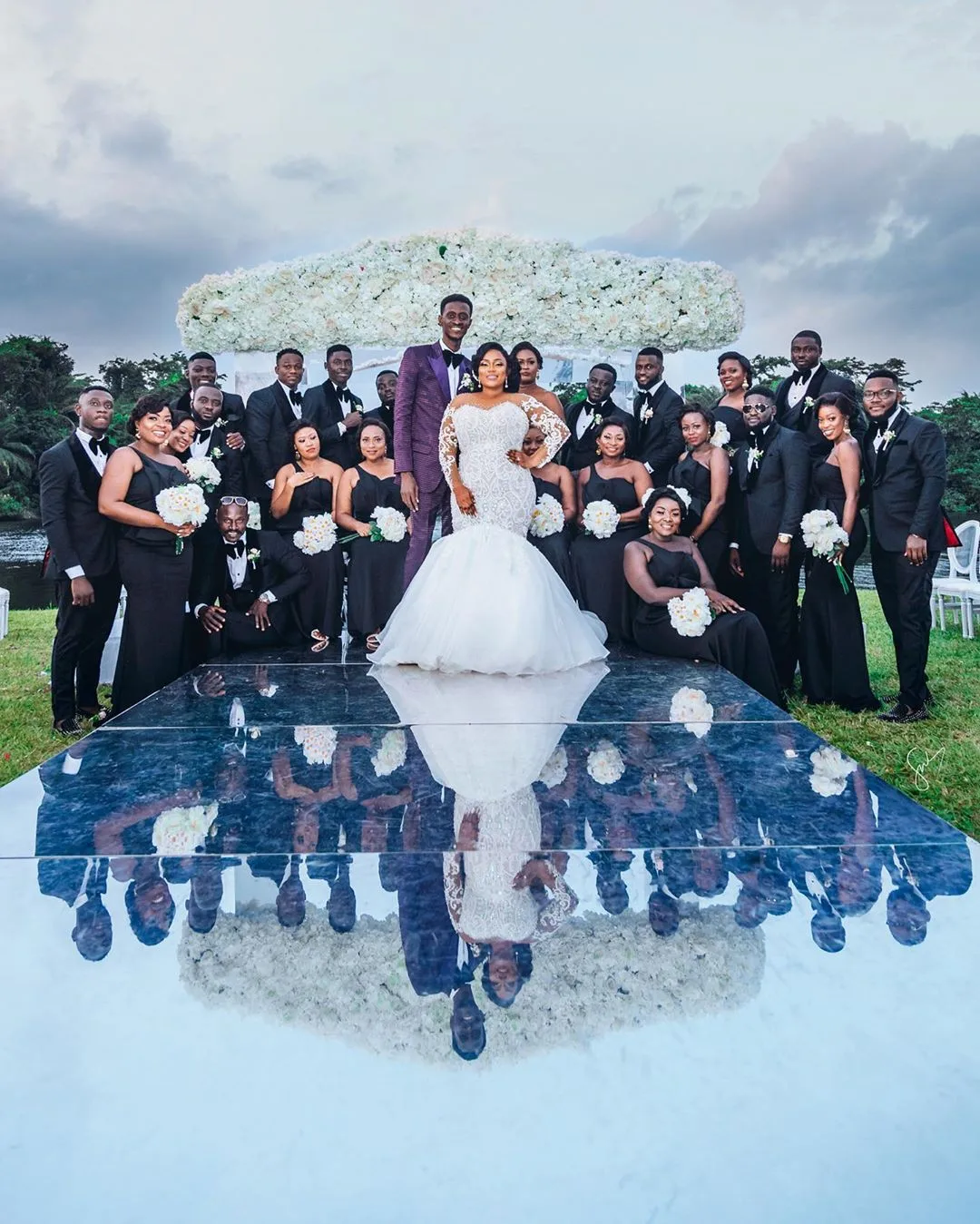 Henry and Dela’s Wedding was a luxurious dream come true.