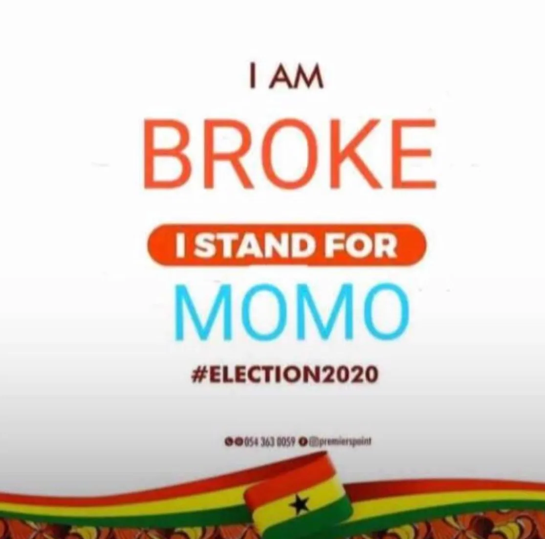 #Election2020: You need to see these rib-cracking “I Stand For Peace” flyers.